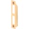 Prime-Line Prime-Line 3-21/32 in. L Brass-Plated Gold Steel Door Strike 1 pk E 2435 - alternate 1